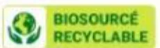 Pictogramme « BIOSOURCÉ RECYCLABLE »